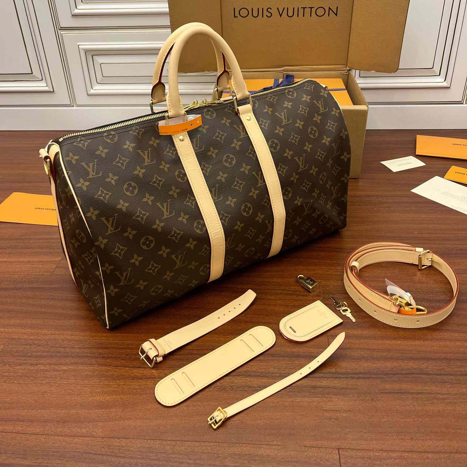 Louis Vuitton Keepall Bandoulière 45   M41418 - FashionPlug