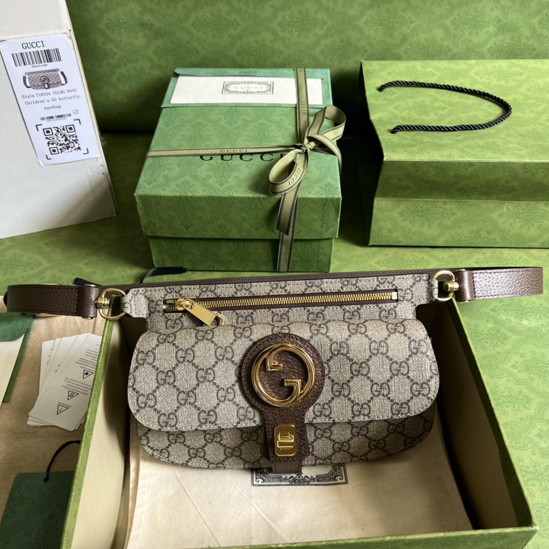 Gucci Blondie Belt Bag(24-4-5cm) - FashionPlug