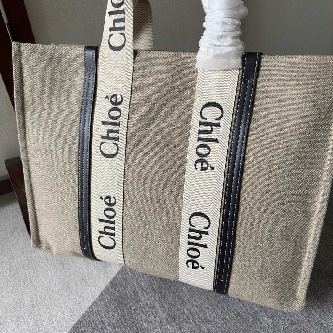 Chloe Large Woody Tote Bag(45-33-13 cm) - FashionPlug