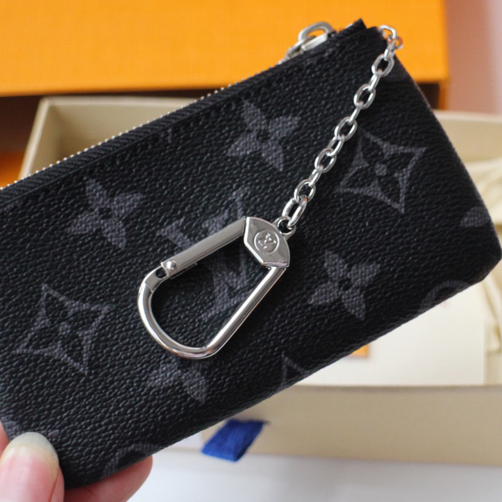 Louis Vuitton Key Pouch  (12.0x 7.0 cm)  M62650 - FashionPlug