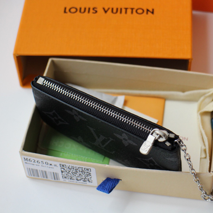 Louis Vuitton Key Pouch  (12.0x 7.0 cm)  M62650 - FashionPlug