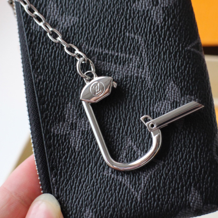 Louis Vuitton Key Pouch  (12.0x 7.0 cm)  M62650 - FashionPlug