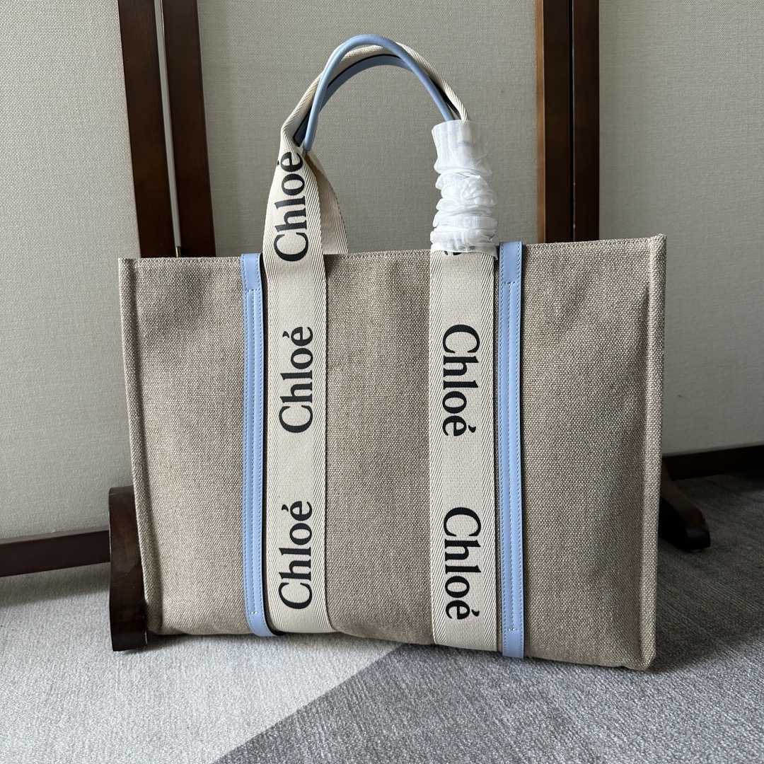 Chloe Large Woody Tote Bag(45-33-13 cm) - FashionPlug