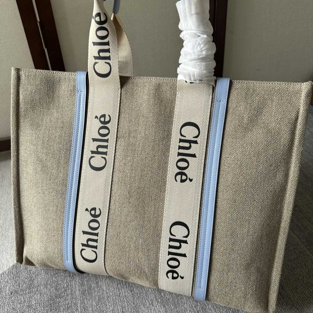 Chloe Large Woody Tote Bag(45-33-13 cm) - FashionPlug