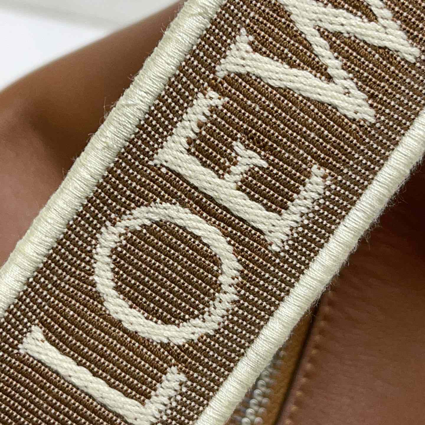 Loewe Cubi Crossbody Bag In Supple Smooth Calfskin And Jacquard - FashionPlug