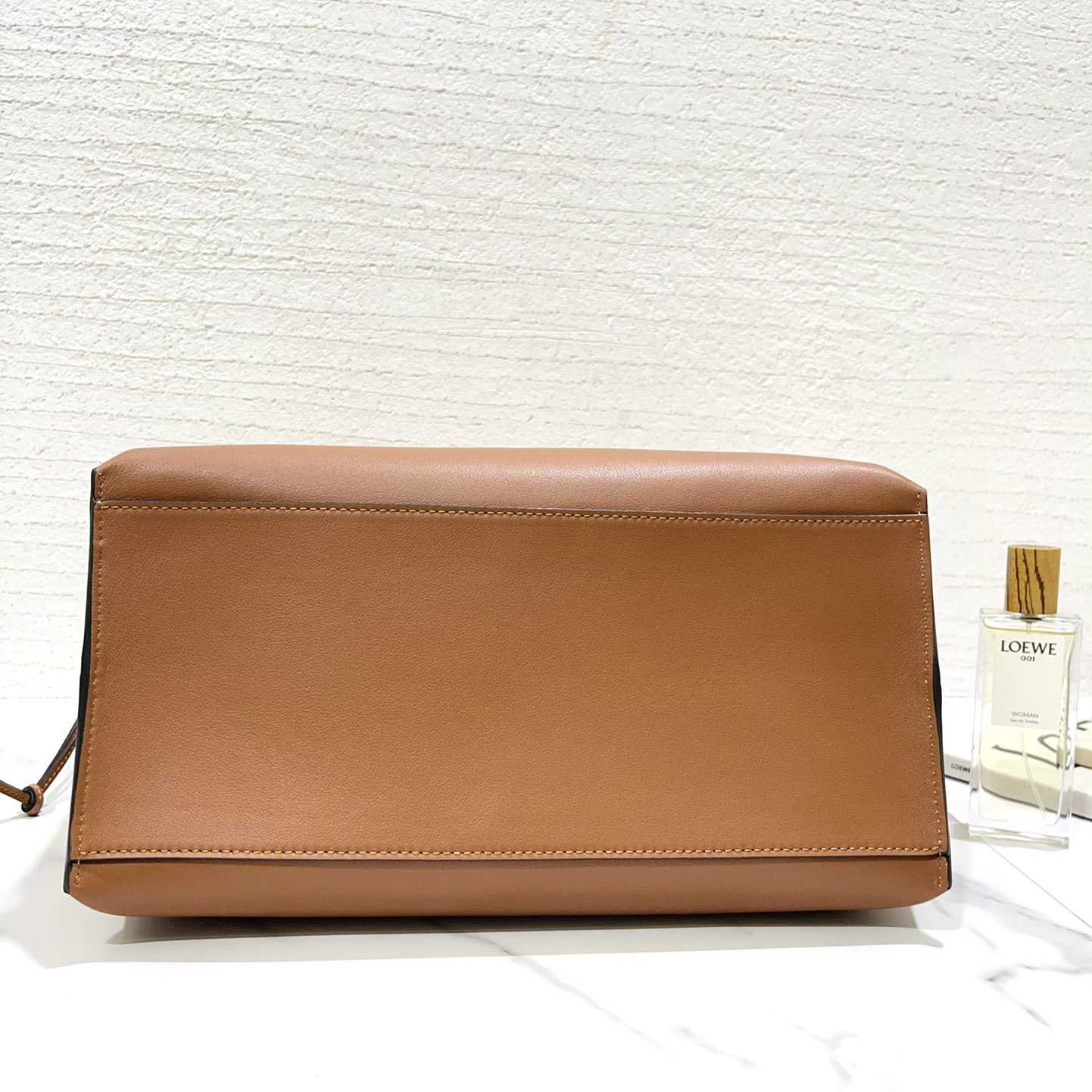 Loewe Cubi Crossbody Bag In Supple Smooth Calfskin And Jacquard - FashionPlug