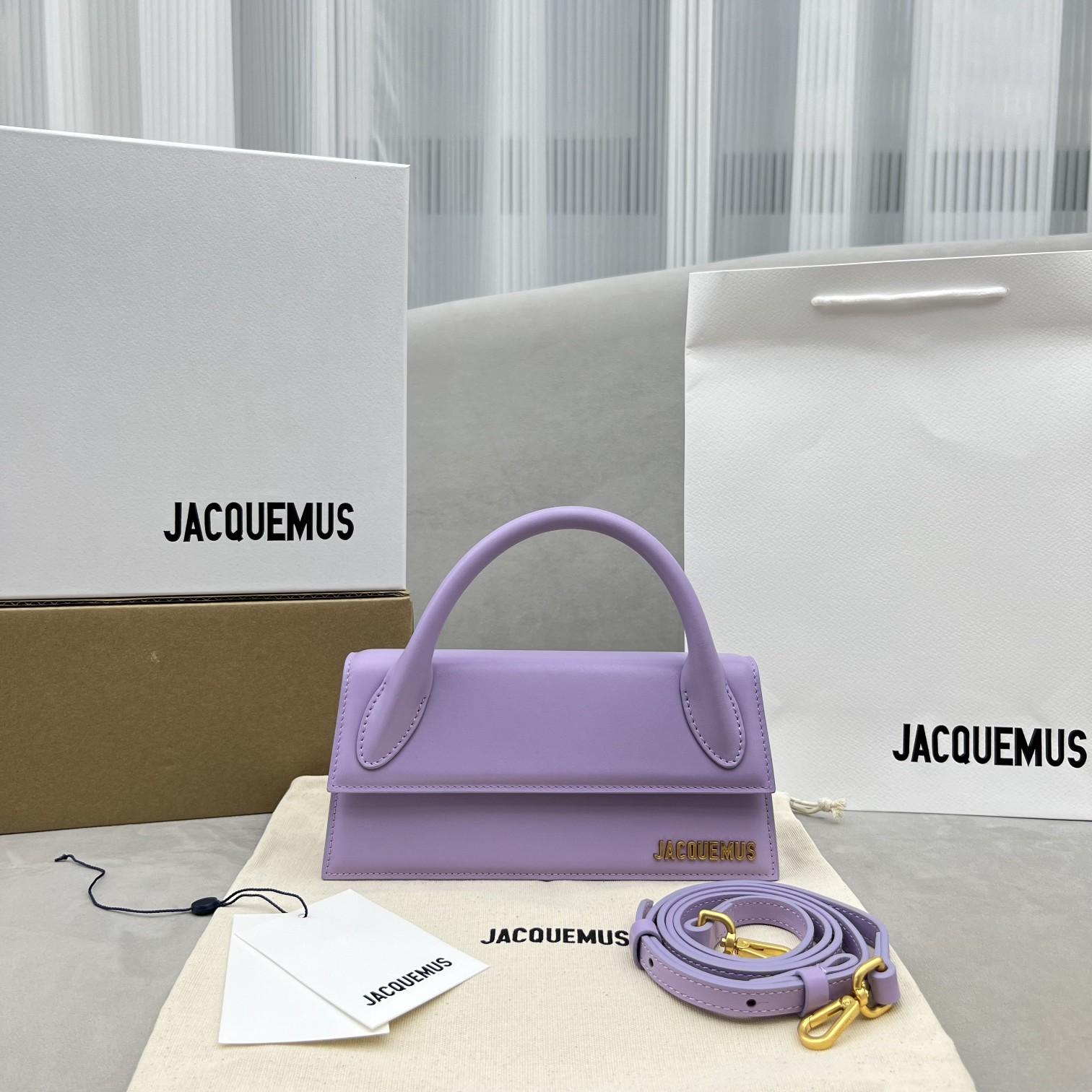Jacquemus Le Chiquito Long Signature Handbag(21-10-6cm) - FashionPlug