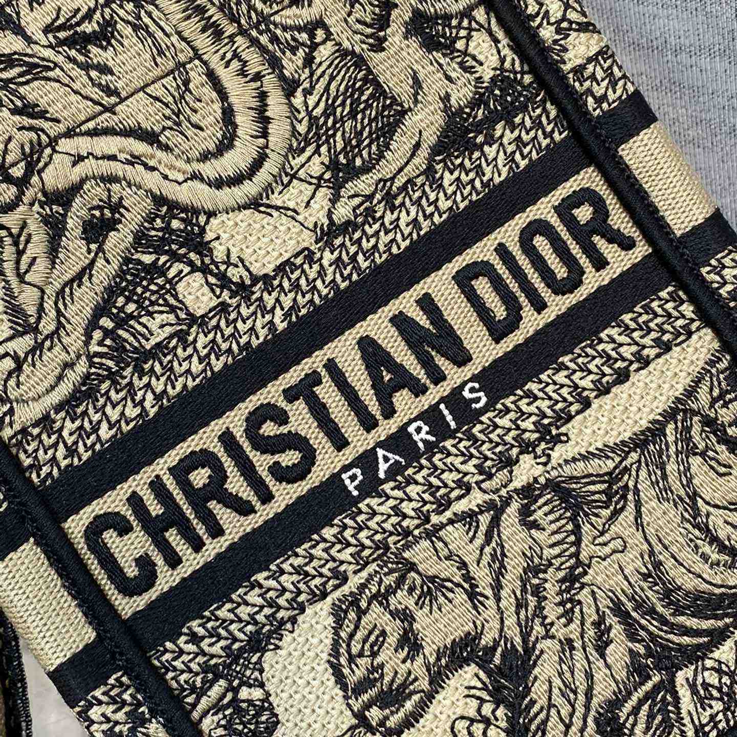 Dior Mini Dior Book Tote Phone Bag - FashionPlug