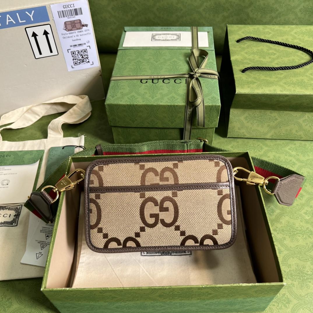 Gucci Jumbo GG Mini Bag - FashionPlug