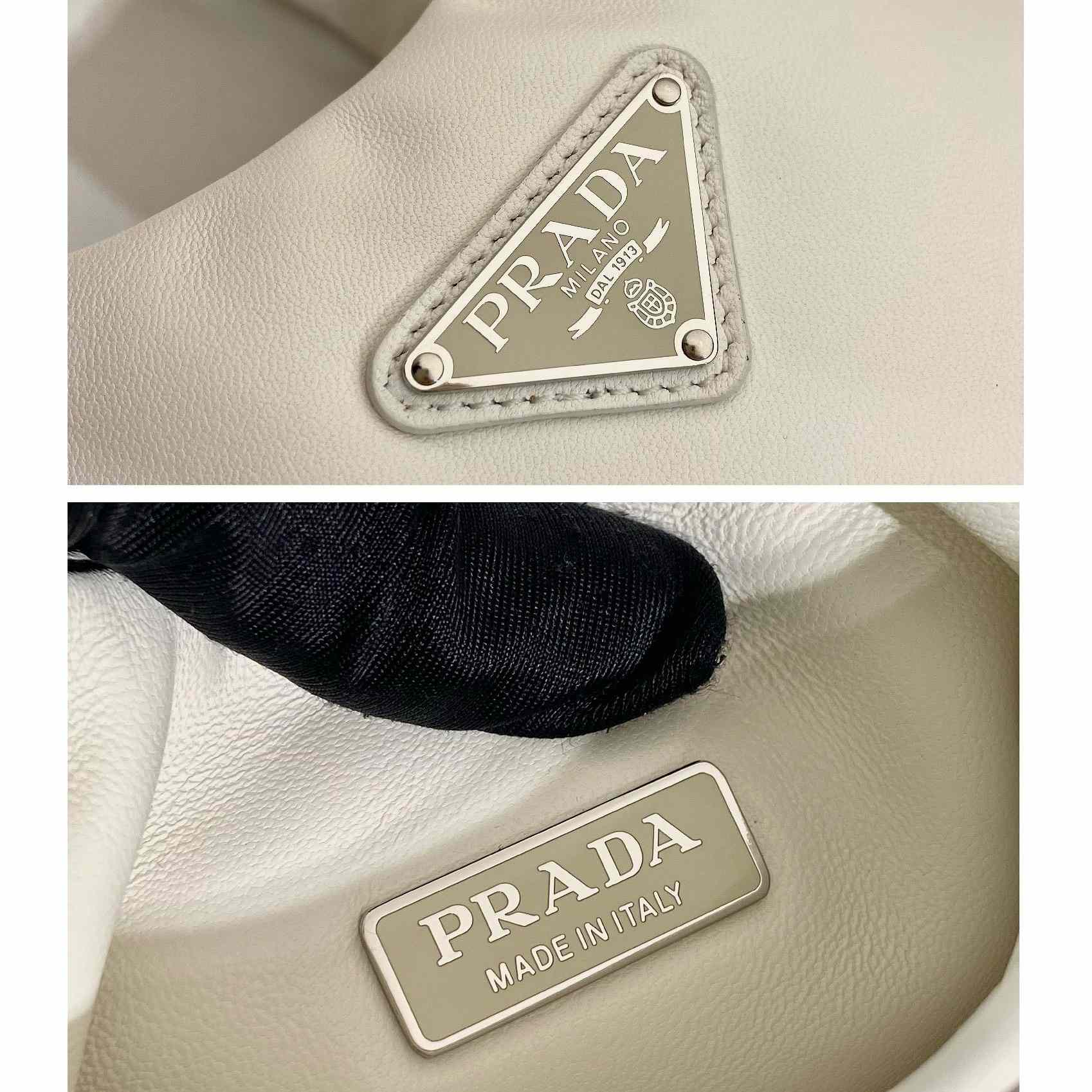 Prada Medium Padded Prada Soft Nappa Leather Bag - FashionPlug