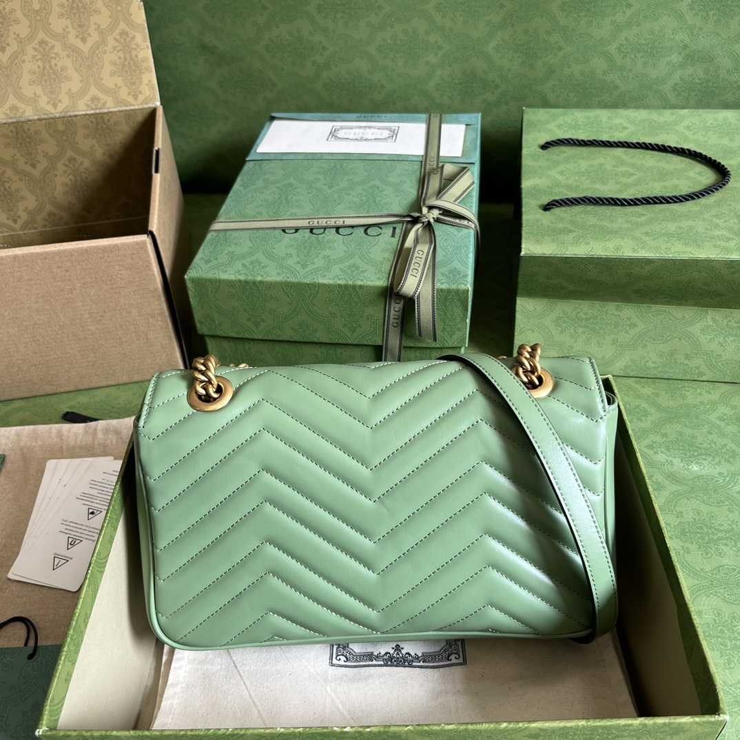 Gucci GG Marmont Small Shoulder Bag(26*15*7cm)   - FashionPlug