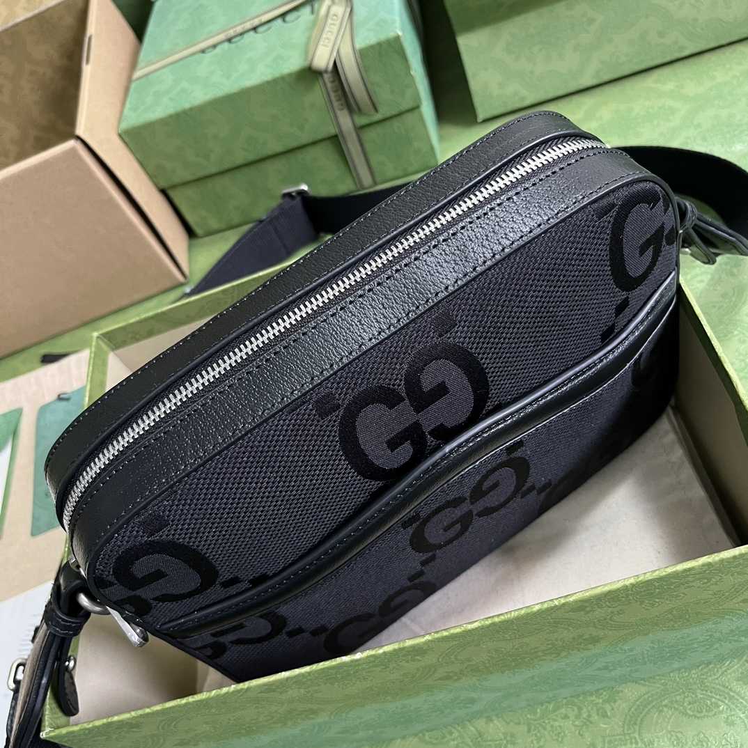 Gucci Jumbo GG Messenger Bag(25.5-20-6cm) - FashionPlug