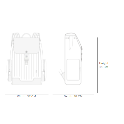 Rimowa Flap Backpack Large (44-37-16cm) - FashionPlug