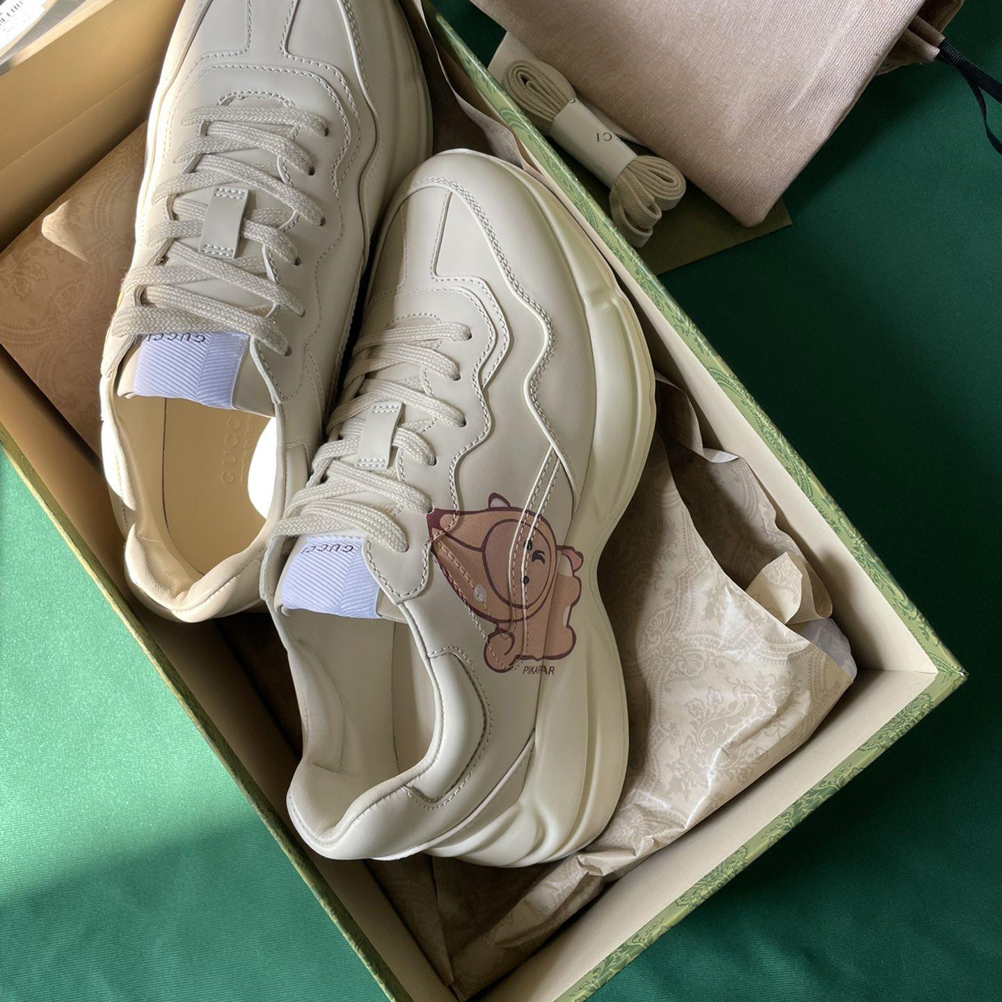 Gucci Rhyton Sneaker With Animal Print(upon uk size) - FashionPlug