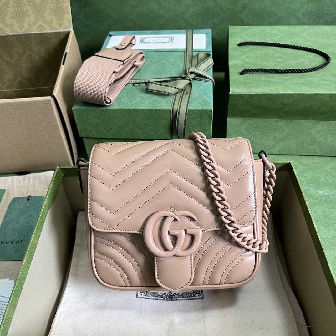 Gucci GG Marmont Matelasse Shoulder Bag  - FashionPlug