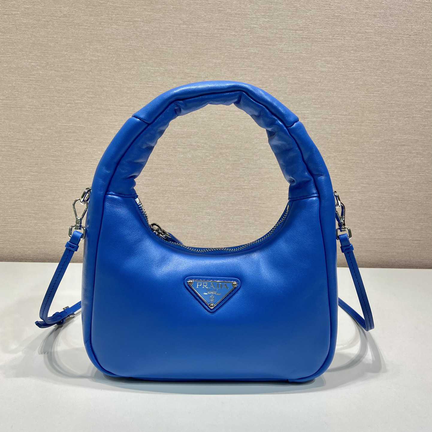 Prada Soft Padded Nappa Leather Mini-Bag - FashionPlug