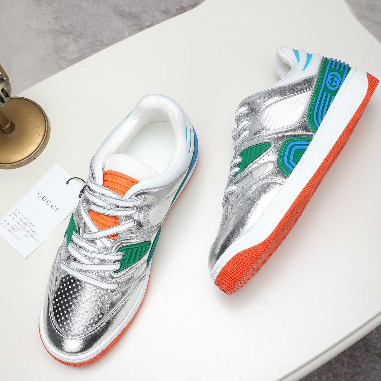 Gucci Basket Sneaker - FashionPlug
