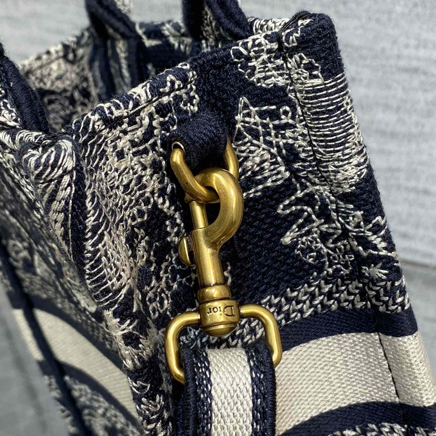 Dior Mini Dior Book Tote Phone Bag - FashionPlug
