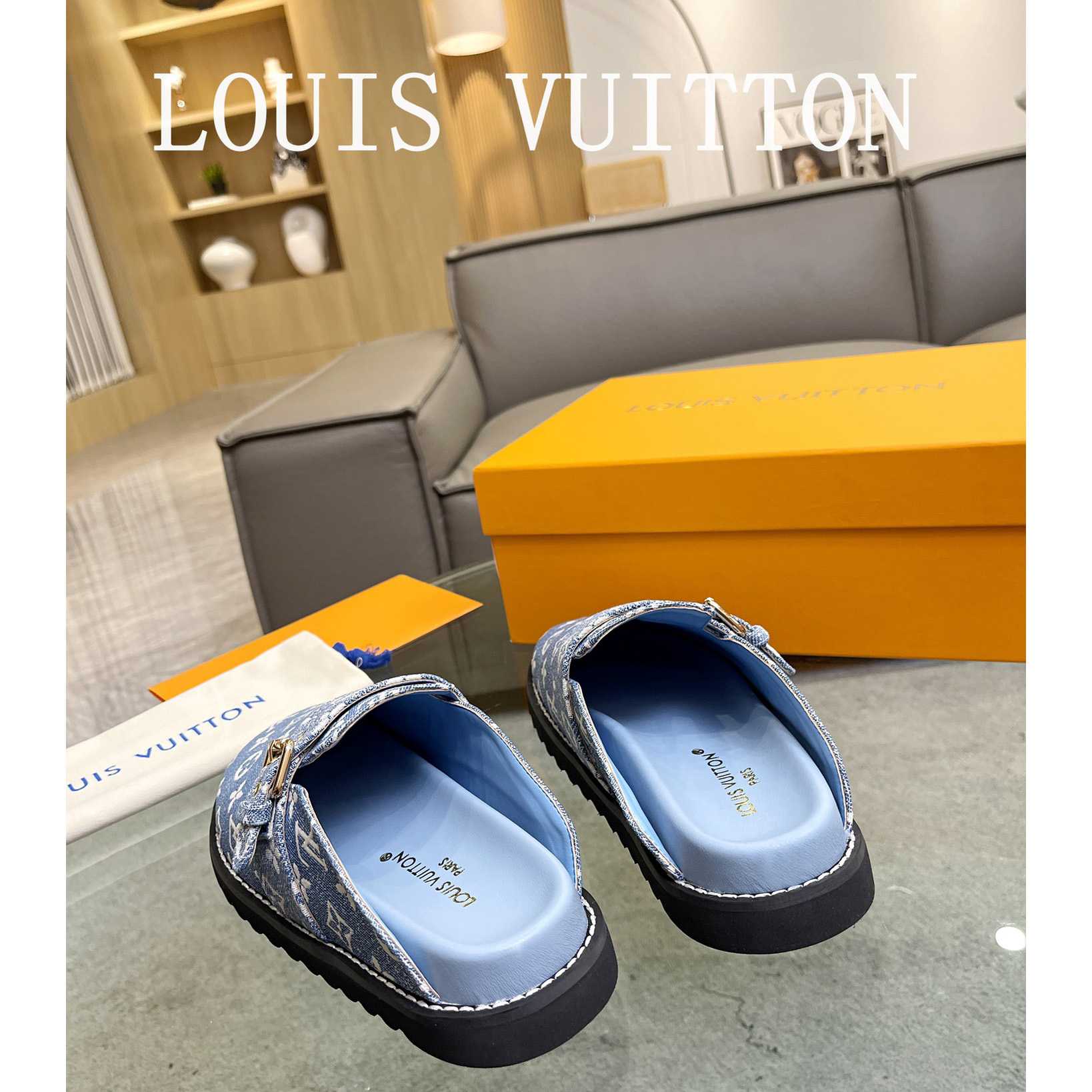 Louis Vuitton Lv Cosy Flat Comfort Clog         1AB3PD - FashionPlug
