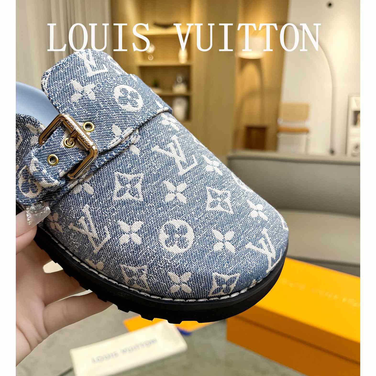 Louis Vuitton Lv Cosy Flat Comfort Clog         1AB3PD - FashionPlug
