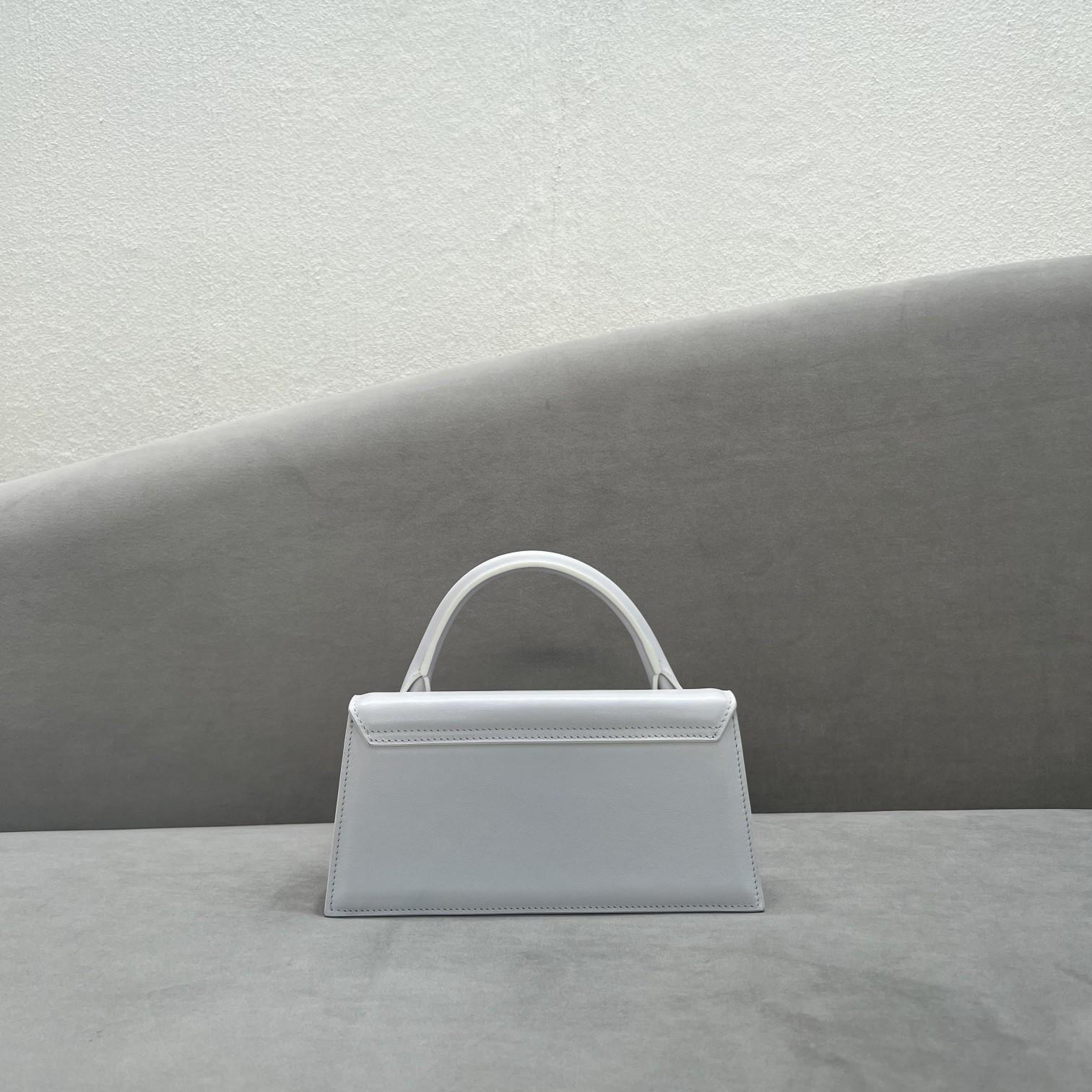 Jacquemus Le Chiquito Long Leather Handbag - FashionPlug