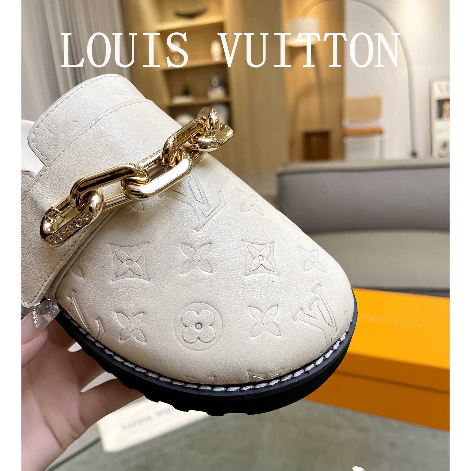 Louis Vuitton Lv Cosy Flat Comfort Clog         - FashionPlug