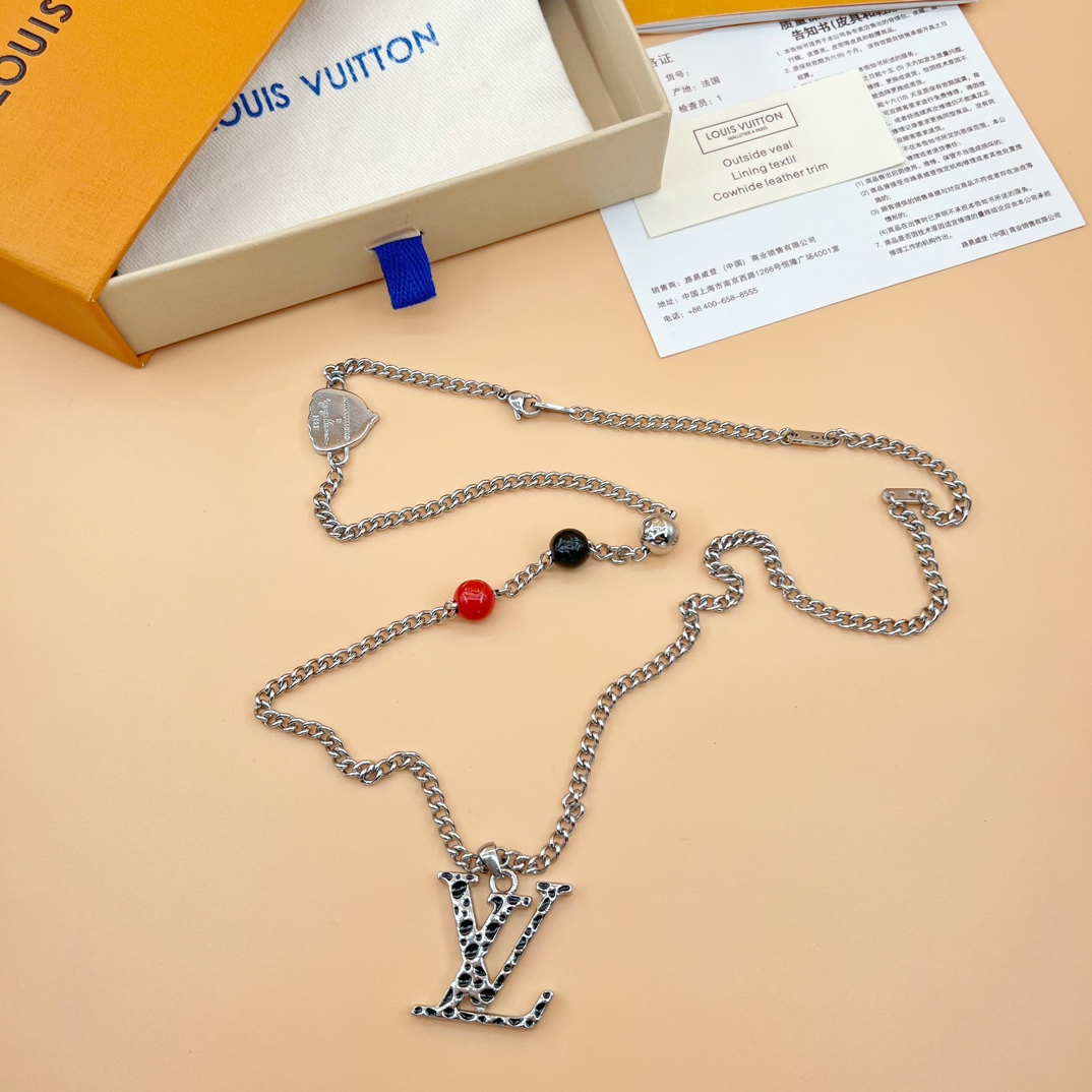 Louis Vuitton LV x YK LV Infinity Dots Pendant     M01089 - FashionPlug