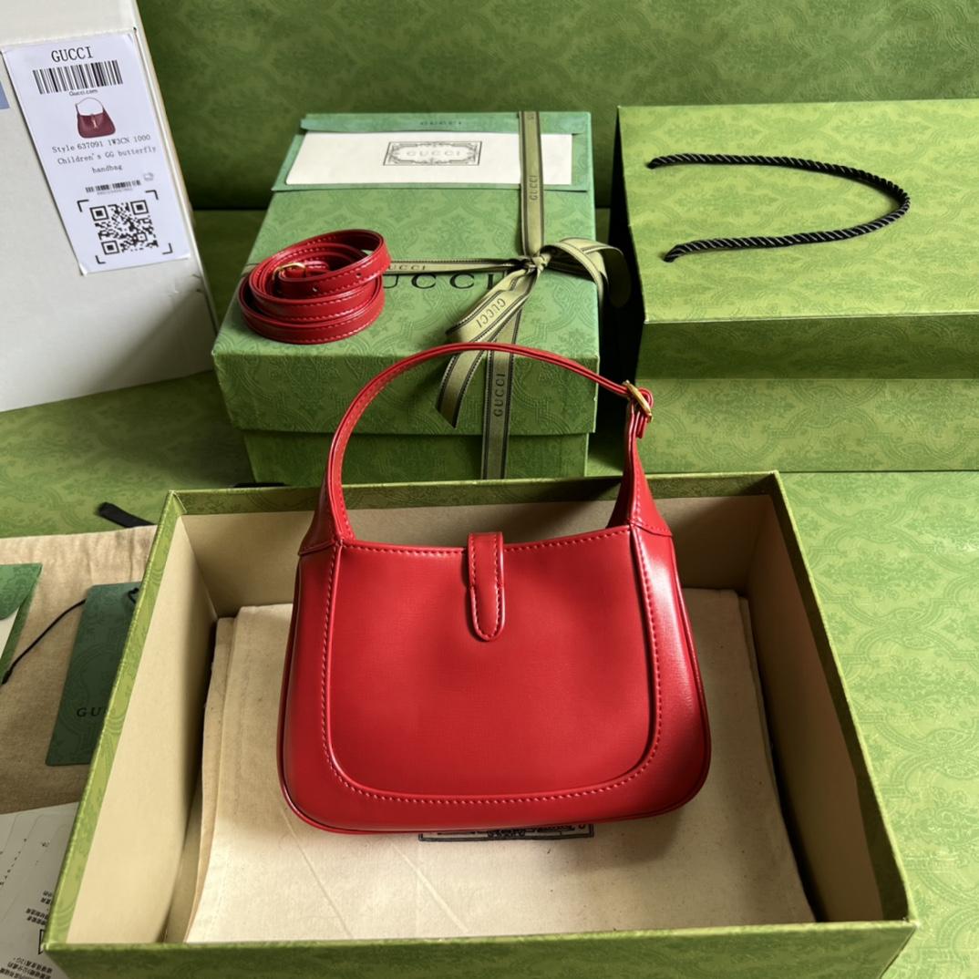 Gucci Jackie 1961 Mini Shoulder Bag (19x13x3cm) - FashionPlug