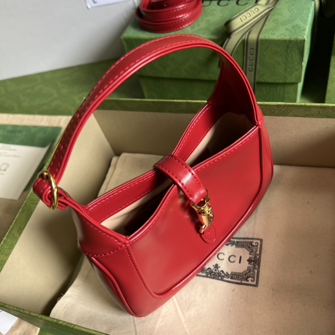 Gucci Jackie 1961 Mini Shoulder Bag (19x13x3cm) - FashionPlug