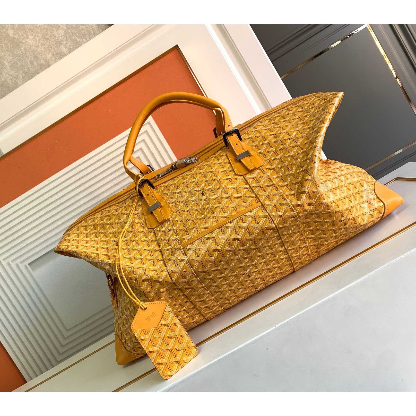 Goyard Travel 55 Bag - FashionPlug
