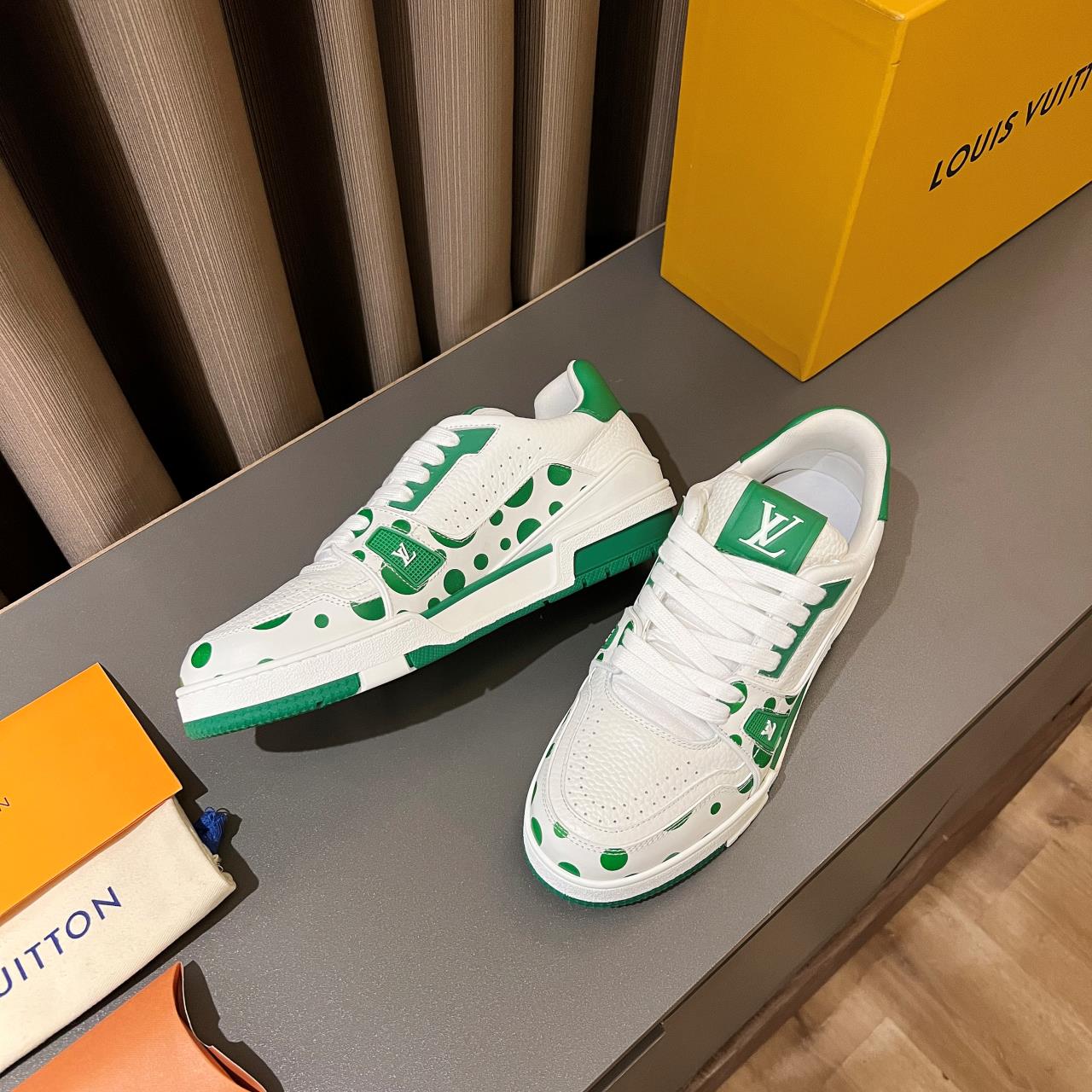 Louis Vuitton LV x YK LV Trainer Sneaker(upon uk size)   - FashionPlug
