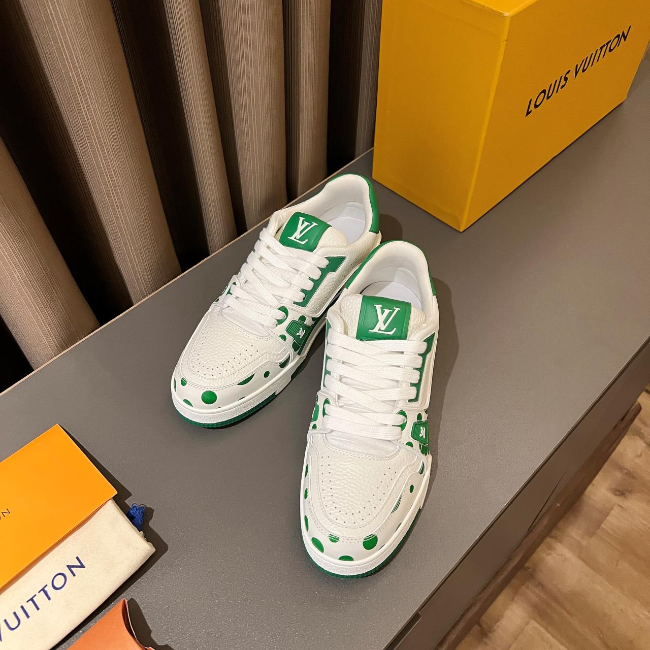 Louis Vuitton LV x YK LV Trainer Sneaker(upon uk size)   - FashionPlug