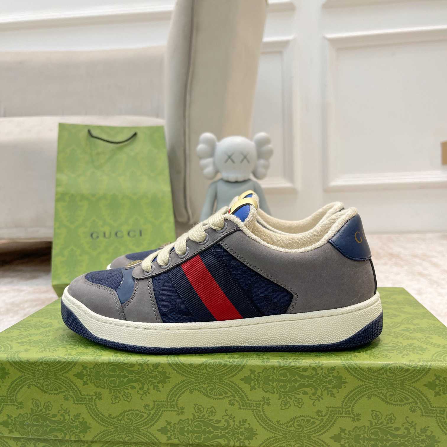 Gucci GG Screener Sneaker (upon uk size) - FashionPlug