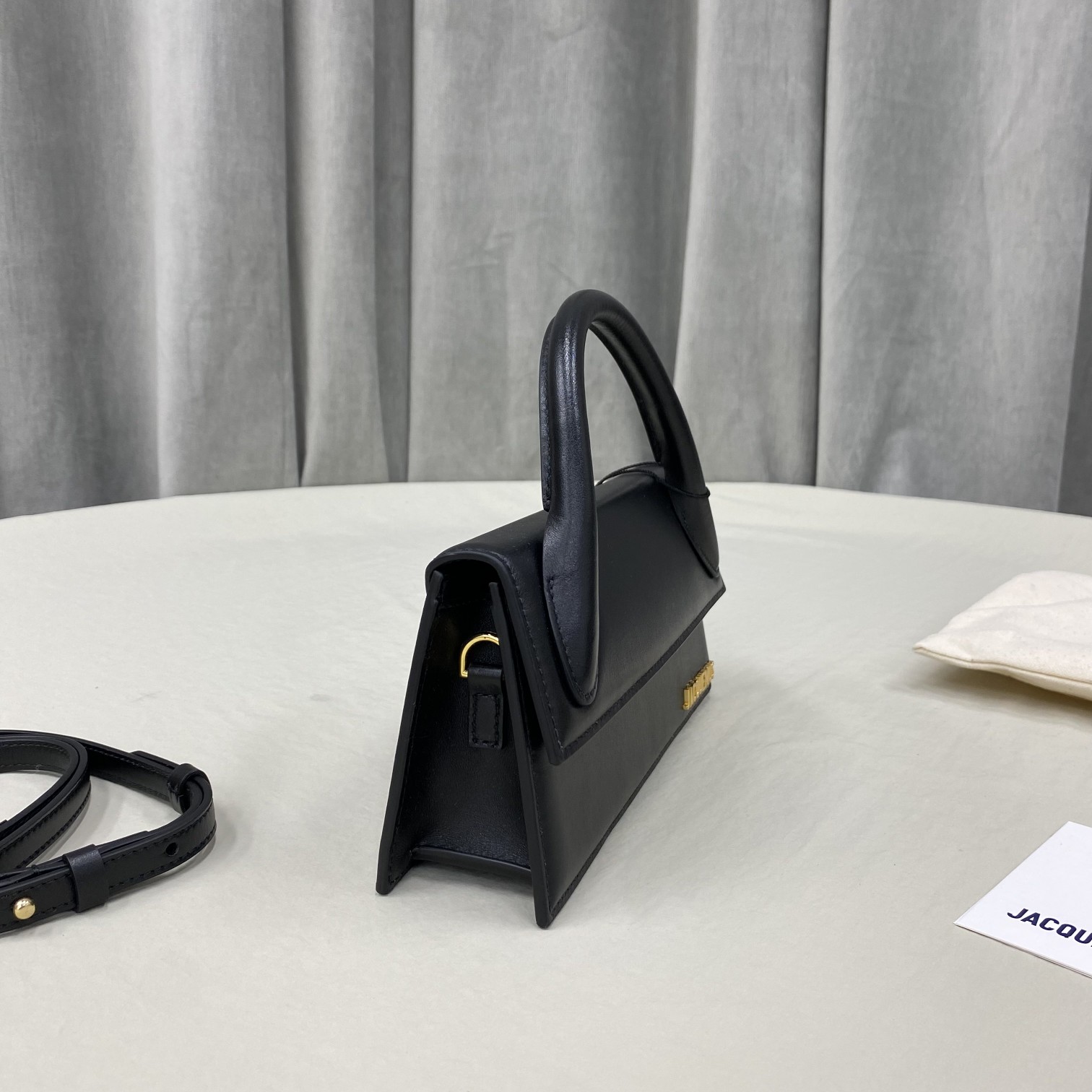 Jacquemus Le Chiquito Long Leather Handbag - FashionPlug