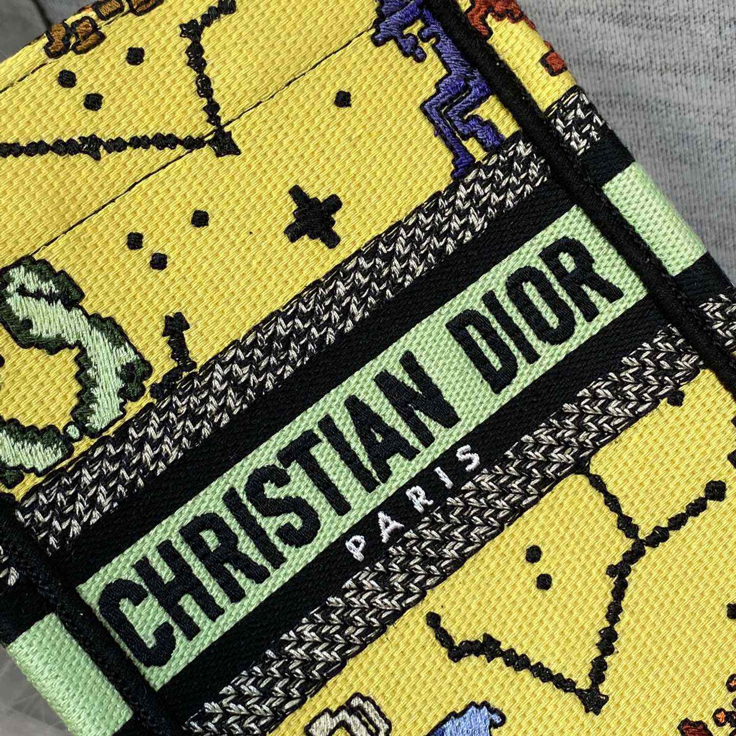 Dior Mini Dior Book Tote Phone Bag - FashionPlug