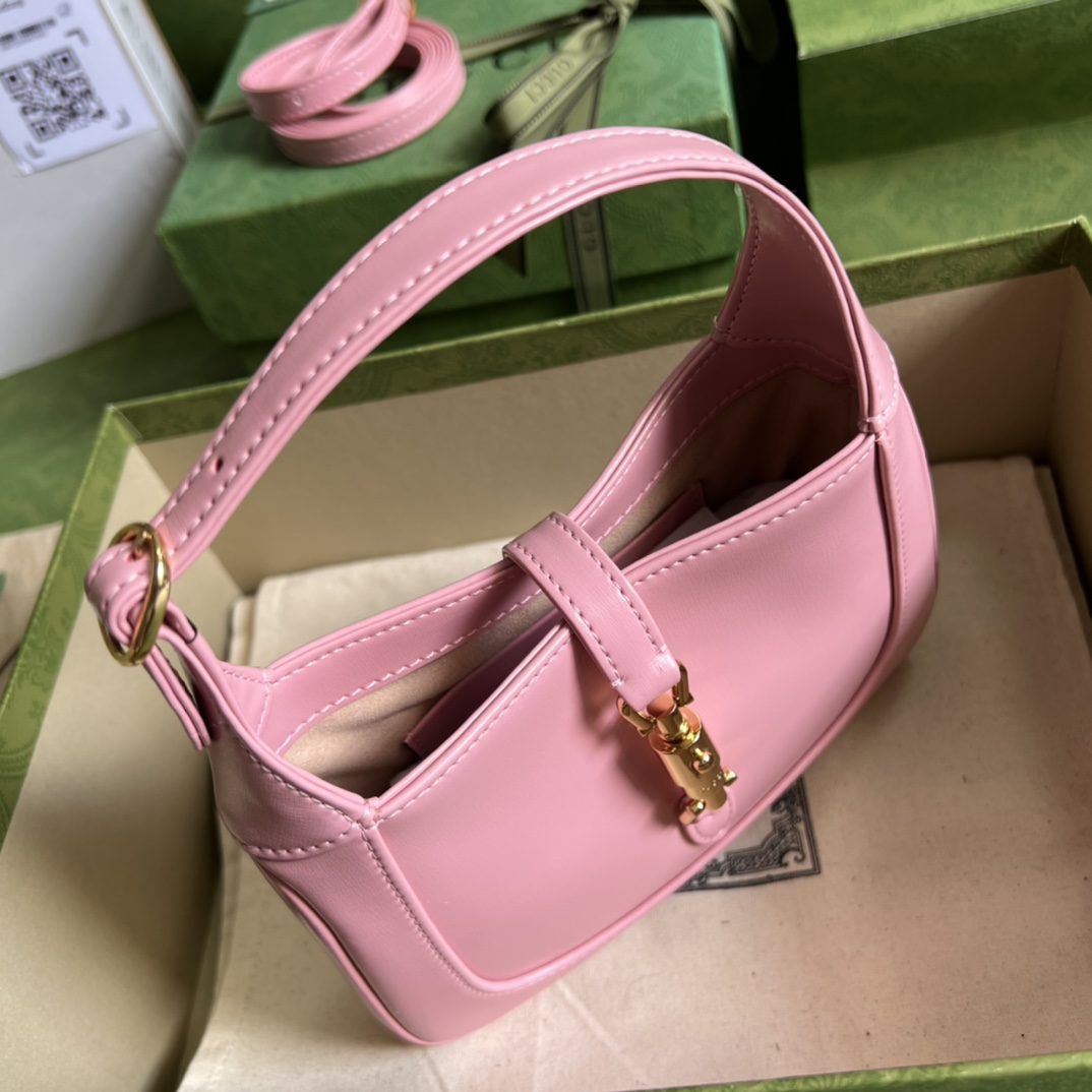 Gucci Jackie 1961 Mini Shoulder Bag (19x13x3cm) - FashionPlug