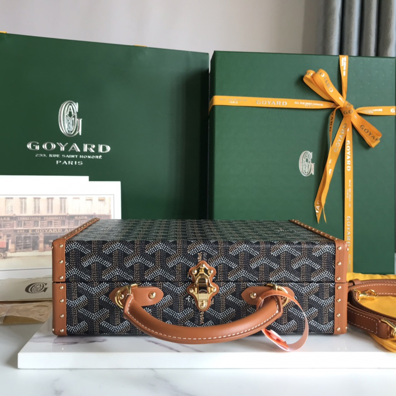 Goyard Grand Hôtel Trunk Bag  - FashionPlug