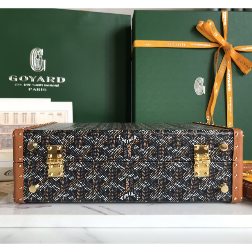 Goyard Grand Hôtel Trunk Bag  - FashionPlug