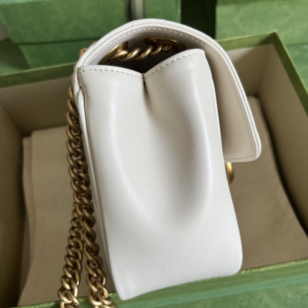 Gucci GG Marmont Mini Shoulder Bag(18-13.5-8cm) - FashionPlug
