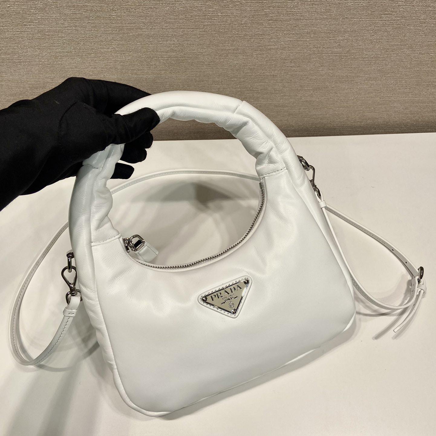 Prada Soft Padded Nappa Leather Mini-Bag - FashionPlug