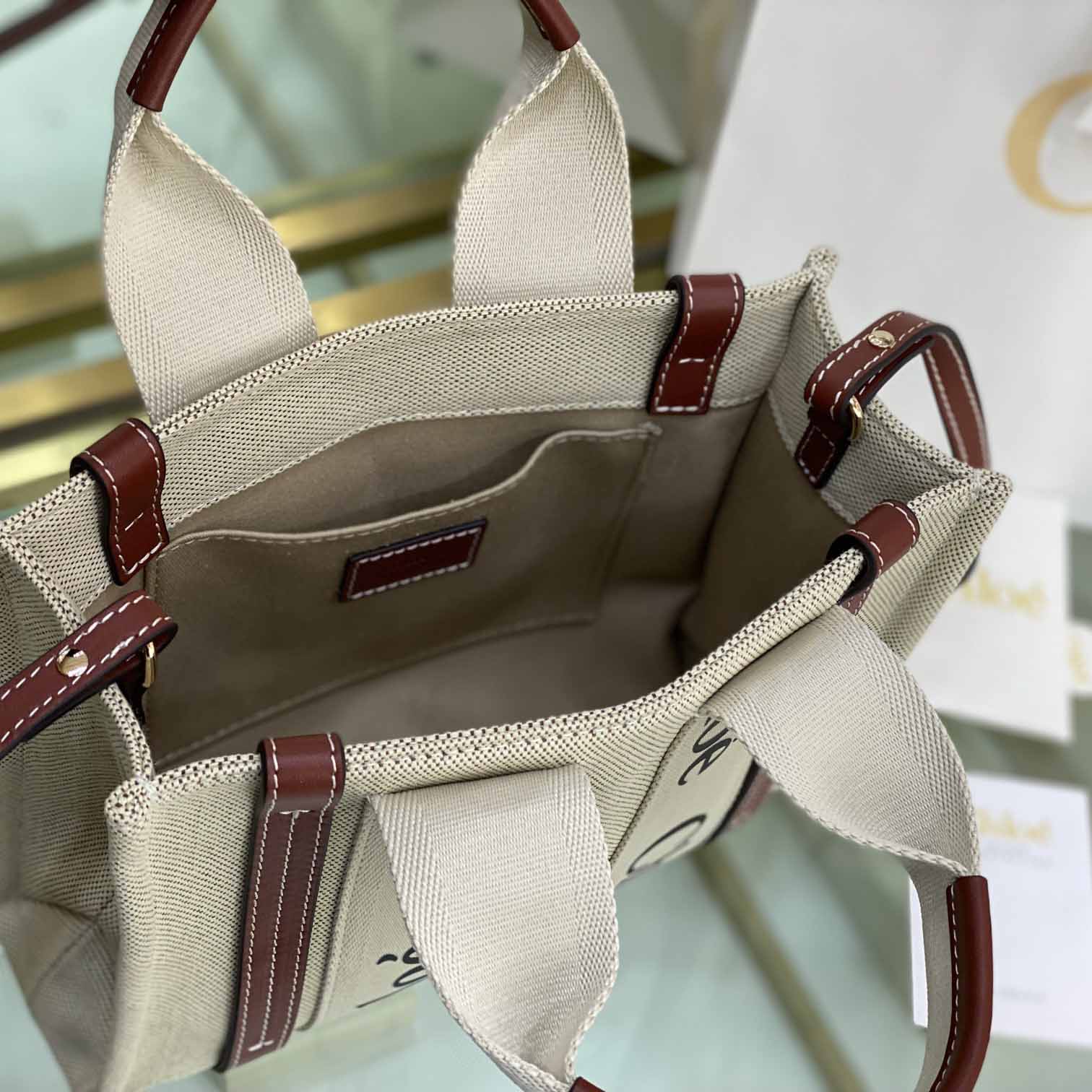 Chloe Small Woody Tote Bag - FashionPlug