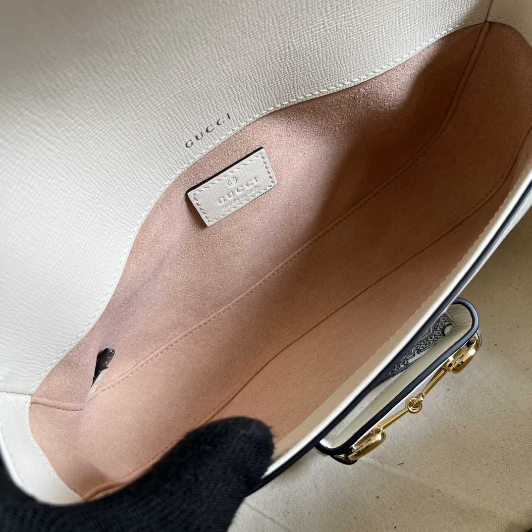Gucci Horsebit 1955 Small Shoulder Bag(24-13-5cm)   - FashionPlug