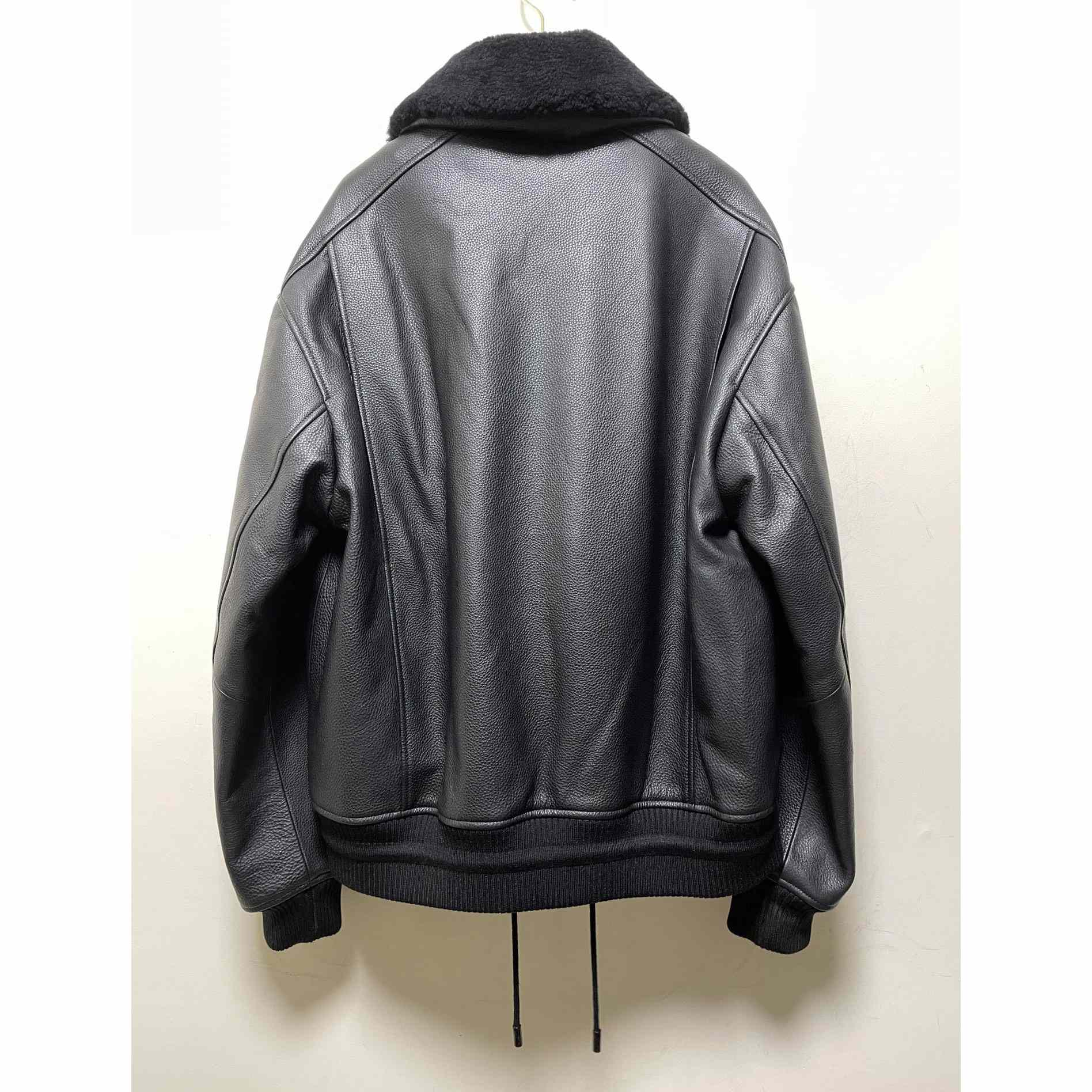 Louis Vuitton Leather Aviator Jacket - FashionPlug