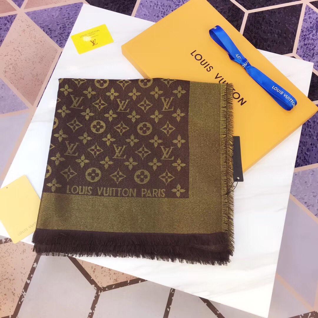 Louis Vuitton Monogram Denim Shawl - FashionPlug