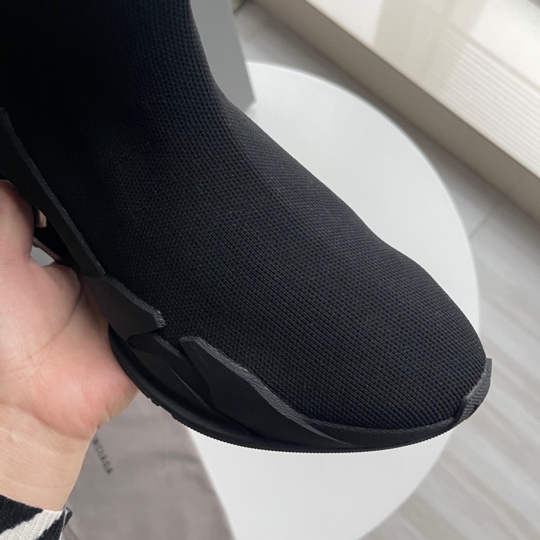 Balenciaga Speed Sneaker In Black - FashionPlug