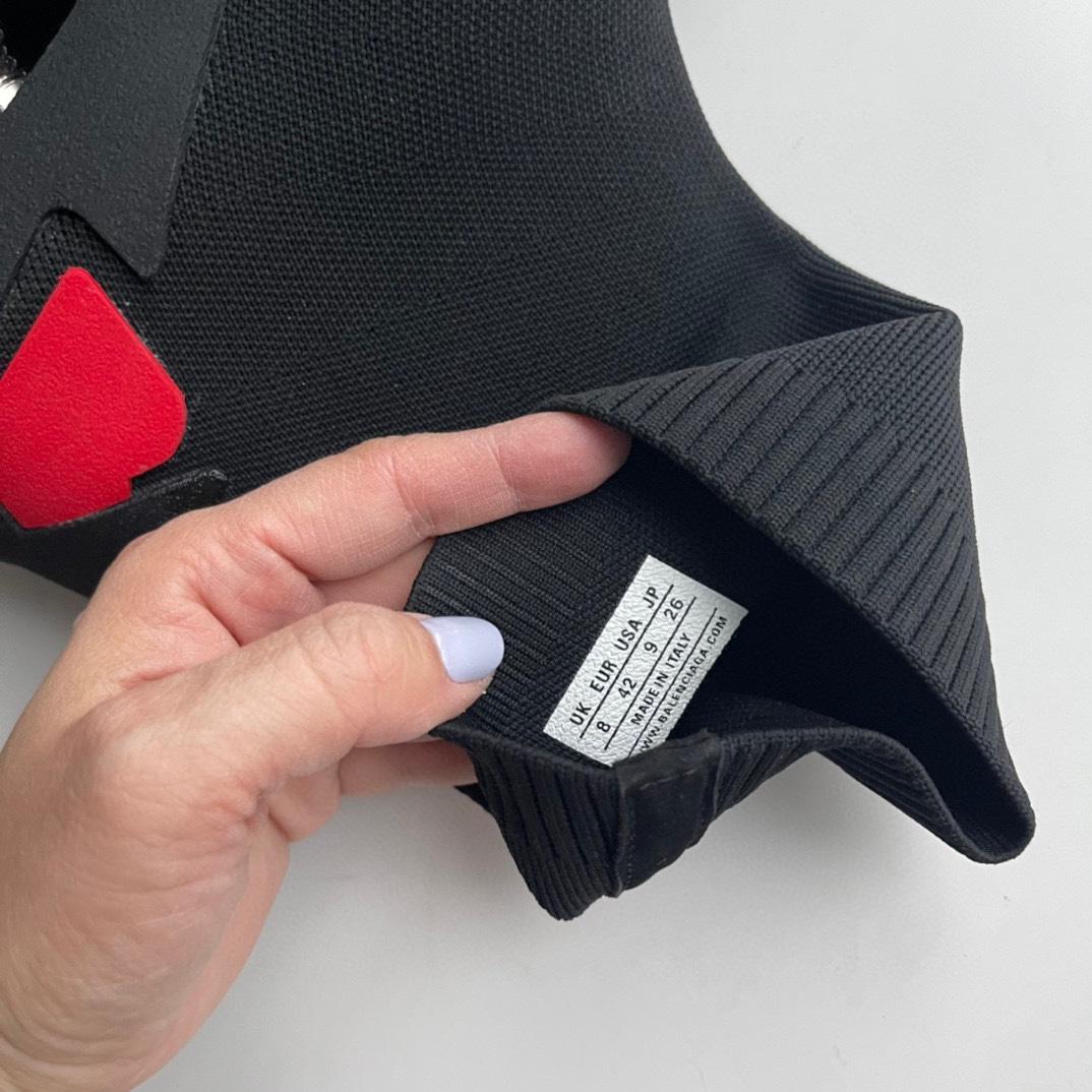Balenciaga Speed Sneaker In Black - FashionPlug