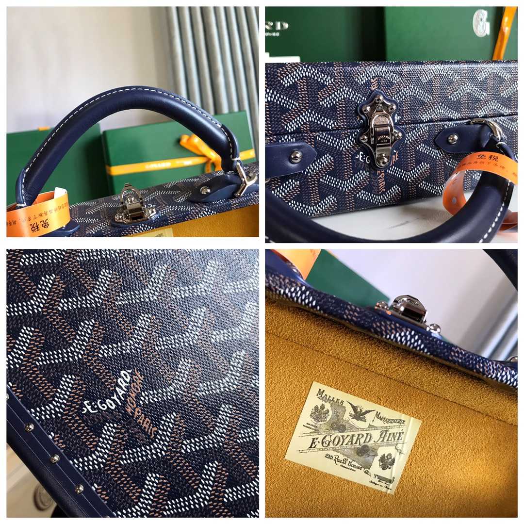 Goyard Grand Hôtel Trunk Bag  - FashionPlug
