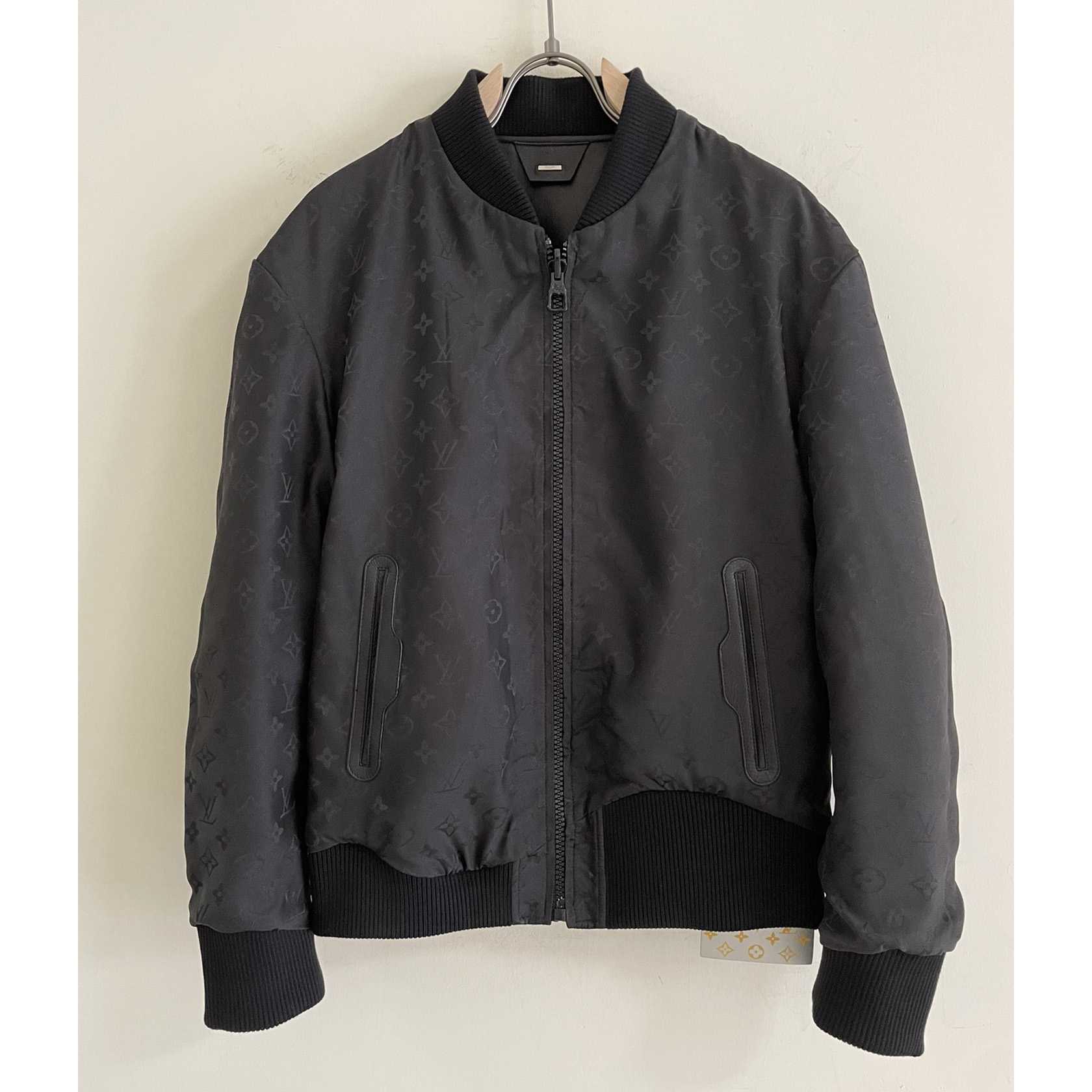 Louis Vuitton Reversible Leather Nylon Jacket    1A5VFU - FashionPlug