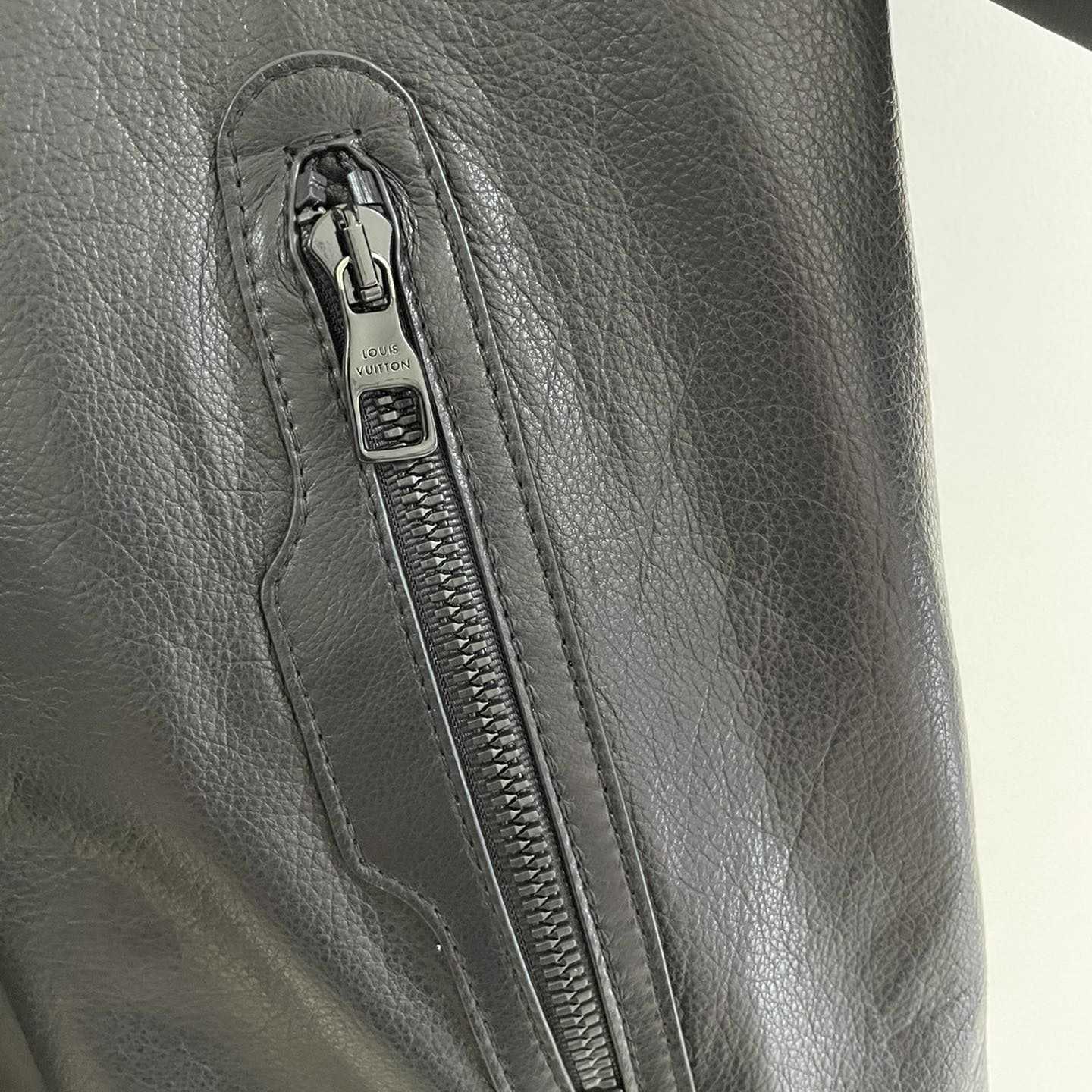 Louis Vuitton Reversible Leather Nylon Jacket    1A5VFU - FashionPlug