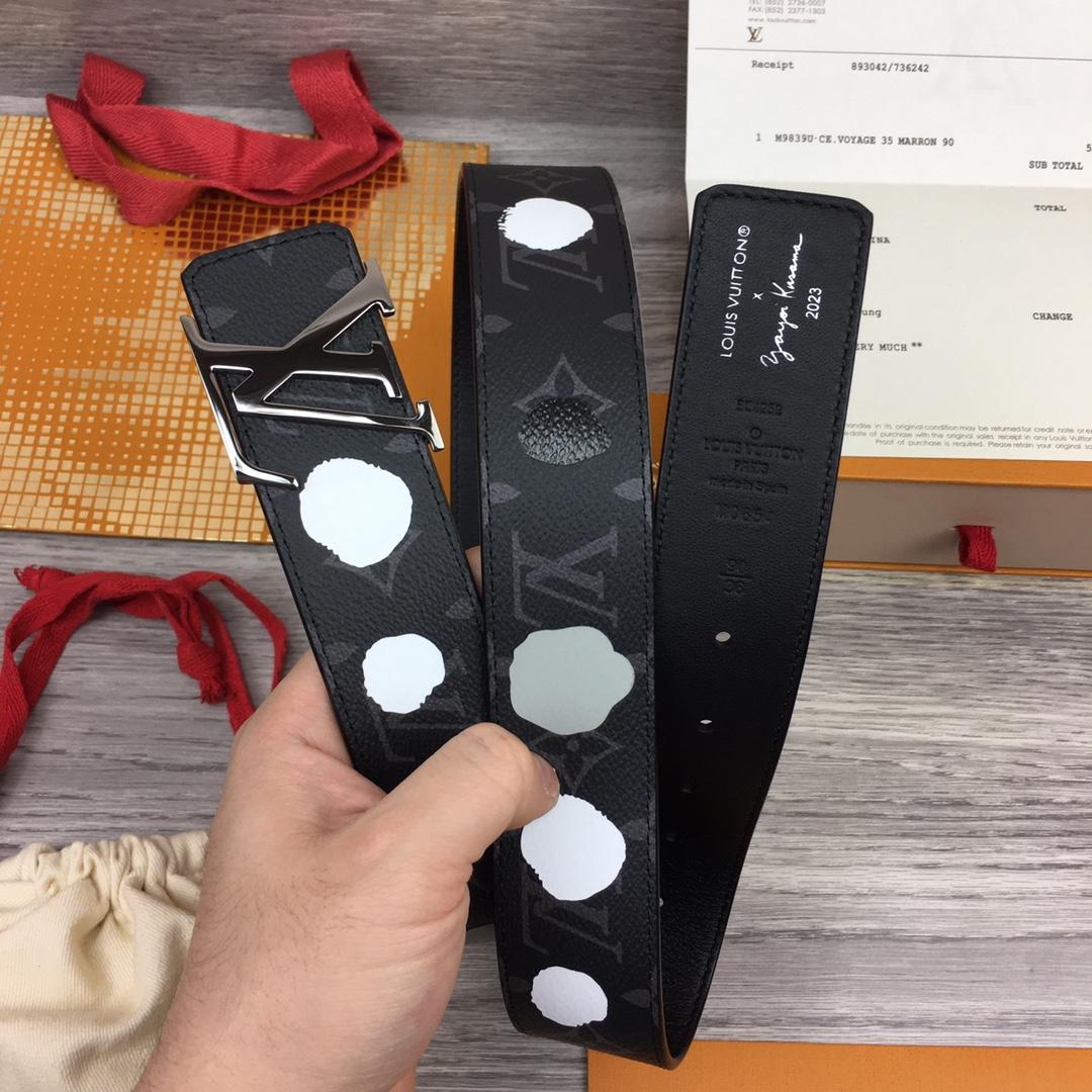 Louis Vuitton LV X YK LV Initiales 40MM Reversible Belt - FashionPlug